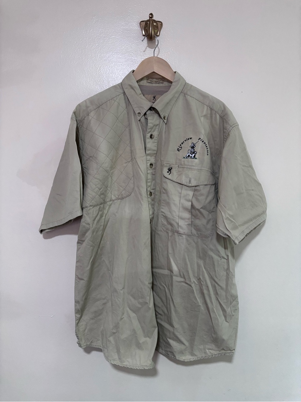 Browning Super Naturals Men's‎ Khaki Hunting Shirt XL